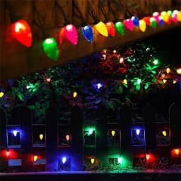 New 50/100 LED Strawberry Christmas Tree String Lights Outdoor Garland Fairy Lights for Patio Garden Party Wedding Holiday Decor
