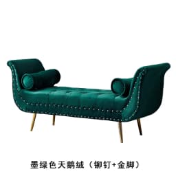 Furniture Storage Bench Bed End Stool Stool Chair Fabric Stool Bed Bed European Style Cloakroom Stool Shoe Changing Stool