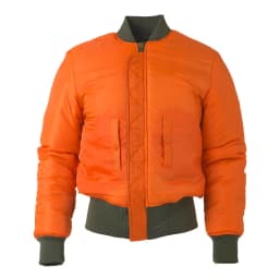 2024 vintage double side winter jacket men coat bubble parka puffer warm bomber quilted pilot MA-1 us air force military army