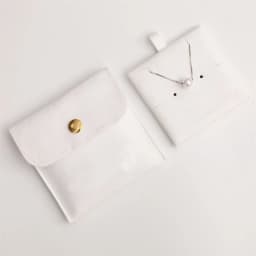 New Mini Jewelery Packaging Bags with Internal Card Necklace Ring Earrings Gift Storage Snap Button Envelope Organizer Pouch