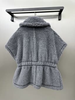 Teddy Bear Shawl Female Autumn Winter Camel Jacket Sheep Wool Coat Lapel Short Alpaca Silk High-end Fashion Jacket
