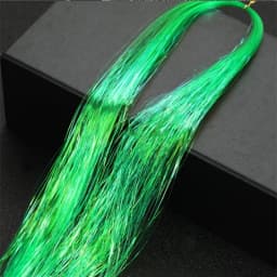1 Pc Sparkle Shiny Hair Tinsel Hair Extensions Dazzles Women Hippie for Braiding Headdress Hair Braiding Tools Long 100cm