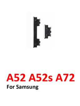 Phone Power Volume Button For Samsung Galaxy A52 A52s A72 LTE 5G New On Off Up Down External Key Internal Flex Cable Parts