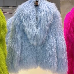 YOLOAgain 2025 Winter Warm Women's Real Mongolia Sheep Fur Jacket Plus Size 8XL Sheep Fur Coat