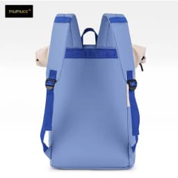Roll Top Casual Backpack, Large Capacity Business Laptop Bag, Commute Work Backpack for Office & College Students