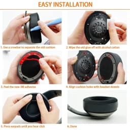 Cooling Gel Replacement Ear Pads Cushions for Beats Studio 2 & Studio 3 Wired & Wireless Headphones, Studio3 Studio2 Earpads