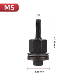 1pcs Hand Rivet Nut Manual Riveter Tools Mandrel Heads For Nuts M3-M10 Installation For Furniture Assembly