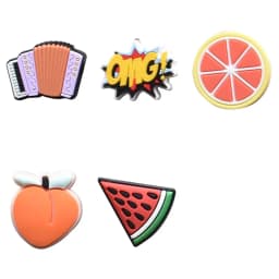 Fruit Shoe Charms for Crocs Accessories Badge Unisex Sandals Buckle Kids Pins Decoration Jeans Wristbands Shoe Accessories