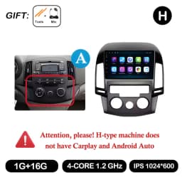Android OS for Hyundai I30 2006 2007 2008 2009 2010 2011 Car Radio Multimedia Player DSP Stereo WiFi GPS Navigation Head Unit