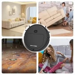 Fully Automatic Robot 3-in-1 Efficient Cleaning Scanning Suction Dragging Integrated Cleaning Machine Vacuum Cleaner Home 2026
