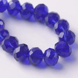 Solid Color 3x2mm 4x3mm 6x4mm 8x6mm 10x7mm 12x8mm Rondelle Faceted Czech Crystal Glass Loose Spacer Beads for Jewelry Making DIY