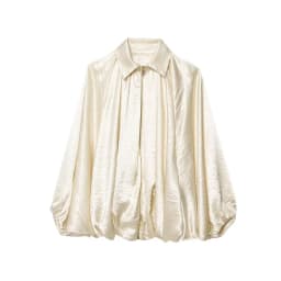 MUJER Ruched Bomber Jackets for Women Puffy Oversized Jacket Woman Summer Coats Demi-season Jacket for Women New in Outerwears