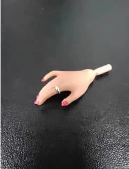 Need 15 days process time New Handmade jewelry Toy rings Crystal diamond accessories for your 1/6 scale BB FR dolls BBMOD15