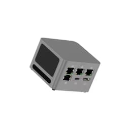 Topton 4x2.5G LAN Firewall Mini PC M1 AMD Ryzen 3 5425U 8GB LPDDR4 4266MHz Pocket Mini Computer Proxmox pfSense OPNsense Server