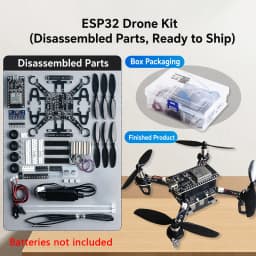 ESP32 Drone DIY Kit E1 Open Source Mini ESP32-S3 Dual 240MHz Processor 716 Motor FOR Drone Programming Learning DIY Assembly