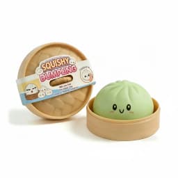 New 9 Styles Glitter Dumpling Glitter Dumpling Squishy with Box Dumplings Sensory Squeeze Toy for Stress Relief