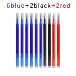 Pilot Pen 0.5mm Blue Black Red Ink Erasable Gel Pen with Replaceable Refill Rod Japanese Stationery Office School Writing Supply