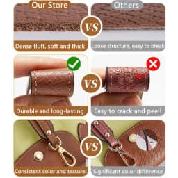 Leather Bag Shoulder Strap for Longchamp S Durable Leather Bag Strap Conversion Kit for Women Crossbody Bags