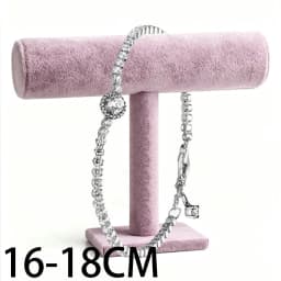 2026 New 925 Silver Double Leather Rope Women's Logo Love Heart Butterfly Bracelet Display Tool Exquisite DIY Charm Jewelry