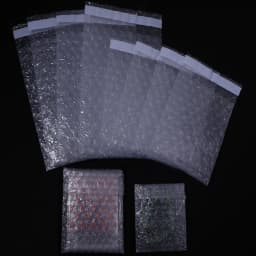 10-50pcs/lot Clear Self-adhesive Double Sided Bubble Bags Packaging Pouches Jewelry Bead Small Accessories Shipping Packaging