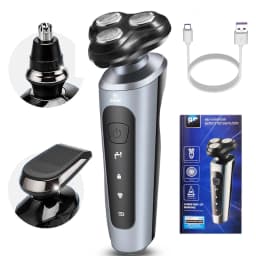 New 9D Man Electric Razor Face Shaver USB Full-body Wash Beard Knife Rechargeable Razor Rechargeable Trimmer