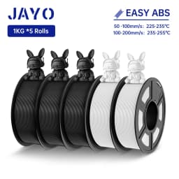 JAYO ASA / ABS Filament 1.75mm 1KG/Roll Low Temteratue Easy ABS 3D Printer Filament High Toughness 3D Printer Filament