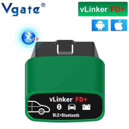 Vgate VLinker FD+ BT4.0/ FD BT3.0 V2.2 for Ford Forscan OBD2 Scanner Car Diagnostic Tools Auto Scanner J2534 PK V1.5 ELM 327