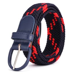 Women's Elastic and Elastic Woven Belt in One Outfit, Casual and Versatile Denim Belt for Men and Women
