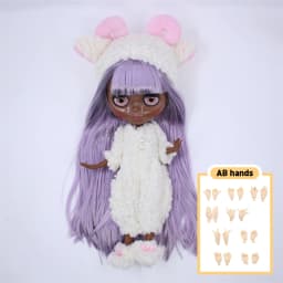 ICY DBS Blyth 1/6 bjd dolls joint body custom face colorful hair Contains clothing and shoes special