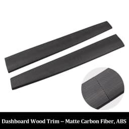 for Tesla Model Y 3 2023 ABS Carbon Fiber Center Console Wrap Cover Kit Dashboard Armrest Door Side Trim Sticker Accessories