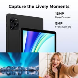 DOOGEE Tab G6 2 in 1 Tablet PC 4G LTE 11 Inch Android 15 30GB RAM(6+24) 256GB ROM 8000mAh Battery Support Widevine L1 Tablet PC