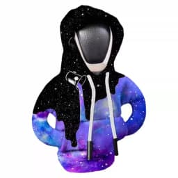 Creative Gear Shift Knob Cover Hoodie for Car Gear Shift Lever Protection Against Sweaty Hands for Merry Christmas New Year