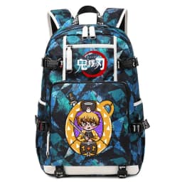 Demon Slayer Anime School Bag Large Capacity Lightweight Student Backpack for Kids Boys Girls Daily Use