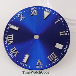 29mm Luminous Watch Dial Roman Number Watch Face Hands For NH35A ETA 2824 PT5000 ST2130 Miyota 8215 821A DG2813 3804 ST1612 Date