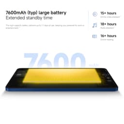 Global Version Poco Pad C1 9.7" 2K 120Hz crystal-clear display 8MP rear camera Snapdragon® 6s 4G Gen 2 Mobile Platform 7600mAh