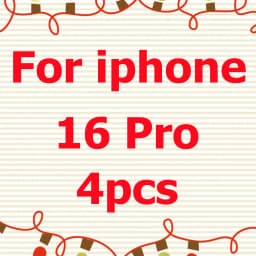 4pcs Protective Glass On For iPhone 17 16 15 14 13 12 11 Pro XR X XS Max Screen Protector For iPhone 17Air SE 12 13 Mini Glass