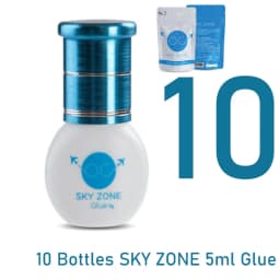 Sky Zone Eyelash Extensions Glue 5g Professional Korea Sky False Lash Glue with Sealed Bag Makeup Tools Shop Supplies