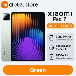Global Version Xiaomi Pad 7 Snapdragon 7+ Gen 3 Octa-core CPU Tablet 8850mAh 13MP Camera 11.2" 3.2K Display 144Hz 45W Charging