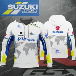 suzuki V-Strom 2026 New Racing Men's and Women's Motorcycle Enthusiasts Sports and Leisure Zipper Hoodie