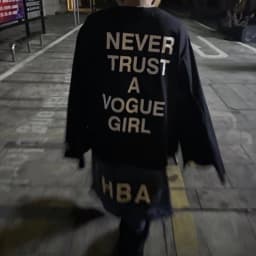 HBA 125th Anniversary Limited Edition Long Sleeve Oversized Loose Fit Unisex Hoodie round Neck Sweatshirt for Couples Youth M...