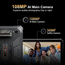 Blackview Active 12 Pro Rugged Projector Tablet 11" Android 15 5G Tablet Dimensity 7300 36GB RAM 256GB 30000mAh 120W