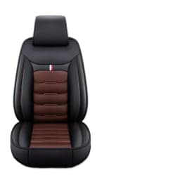 Auto Set Car Seat Covers PU Leather Signle Front Split Protector Four Season Universal Fit Most Car SUV Car Accessories