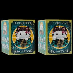 8pcs Q Version Demon Slayer Sitting Ghost Doll Tanjiro Nezuko Inosuke Zenizu Toy Figure Lucky Cat Series PVC Model Birthday Gift
