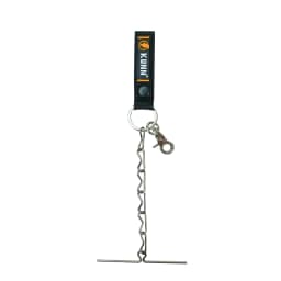 KUNN Electrical Tape Holder, Dual-Use Thong, Enhanced Fast Holder Chain for Tool Belt with Keyring, Snap Loop and Button