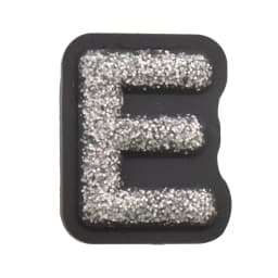 1-12Pcs PVC Flash Powder Star Numbers Shoe Charms Buckle Clog Silver Series Slipper Decoration Fit DIY Cool Backpack