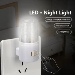 LED Night Light US/EU Plug Energy Saving Room Light Living Room Bedroom Corridor Home Lighting Kid Baby Bedside LED Night Lamp