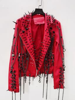 harajuku Jacket vintage Leather vintage Jacket gothic Jacket gothic clothes y2k fashion gothicLeather y2k Jacket y2k Leather