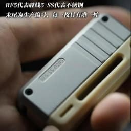 GAO EDC PEI Stainless Steel PC Push Slider Mechanical Intensive EDC Decompression Toys Tools