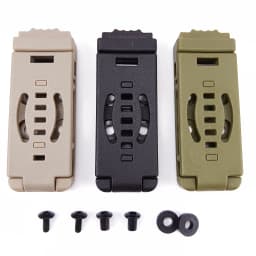 1 Piece Scabbard Waist Clip KYDEX Accessories Carrying K Sheath Clip KYDEX Making Clip System K Sheath Clip Back Clip