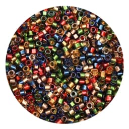 Gold Colour Inside Cylindrical Beads Japan Orignal Colors Glass Beads Bracelets Necklace Ring Making Small Beads For DIY